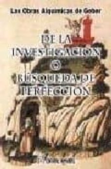 de la investigacion o busqueda de la perfeccion-9788479103200