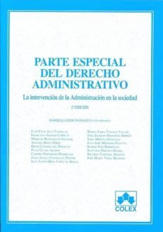 parte especial de derecho administrativo  (2ª ed.)-9788483423400