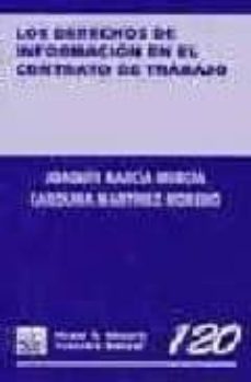 los derechos de informacion en el contrato de trabajo-9788484423300
