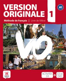 version originale 1 eleve (a1): methode de français (incluye cd e t dvd)-9788484435600