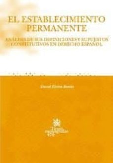 el establecimiento permanente-david elvira benito-9788484568100