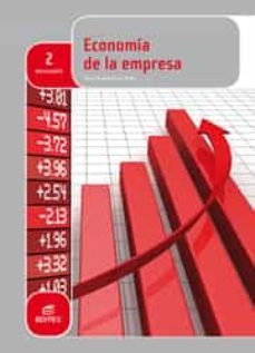 economia de la empresa 2º bachillerato ed 2016-9788490787700