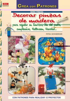 decorar pinzas de madera: para reglar en bautizos, dia del padre, cumpleaños, halloween, navidad-petra boniberger-9788498741100