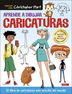 aprende a dibujar caricaturas-christopher hart-9788498746600