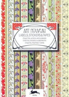 art nouveau. etiquetas, pegatinas y cintas-9789460094200