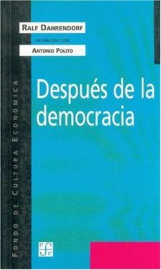 despues de la democracia-ralf dahrendorf-9789505575800