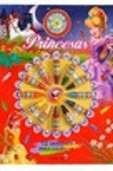 rueda de colores - princesas (incluye 12 ceras)-9789506033200