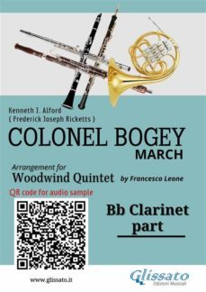 bb clarinet part of "colonel bogey" for woodwind quintet (ebook)-9791221383300