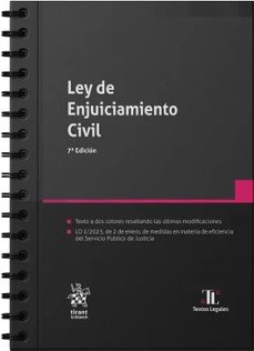 ley de enjuiciamiento civil 7ª edicion-maria pia calderon cuadrado-9791370102500