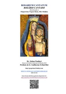 rosario cantado (rosarium cantatum): inclui partituras gregorianas (ebook)-zoltan paulinyi-3410005149210