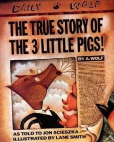 the true story of the 3 little pigs-9780140544510