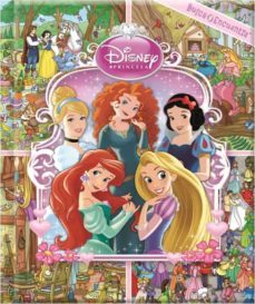 busca y encuentra princesas disney-9781450894210