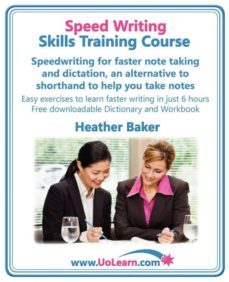 speed writing skills training course-9781849370110