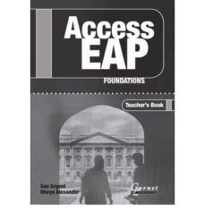 access eap: foundations teachers book-9781859645710