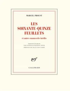 les soixante-quinze feuillets et autres manuscrits inedits-9782072931710