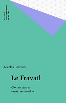 le travail (ebook)-nicolas grimaldi-9782130718710