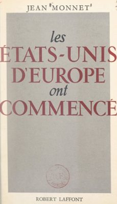les etats-unis d'europe ont commence (ebook)-jean monnet-9782221220610