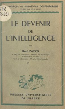 le devenir de l'intelligence (ebook)-rene zazzo-9782705953010