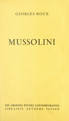 mussolini (ebook)-georges roux-9782706216510