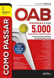 como passar na oab - 1ª fase (ebook)-wander garcia-ana paula dompieri-adolfo mamoru nishiyama-9786561200110