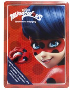 miraculous: las aventuras de ladybug. caja metalica-9788408175810