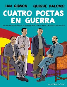 cuatro poetas en guerra (novela grafica)-9788411615310
