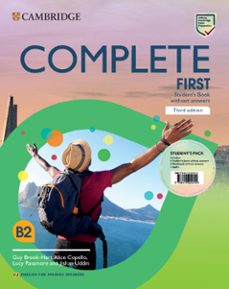 complete first student s pack (student s book without answers and workbook without answers) english for spanish speakers 3ed-9788413224510