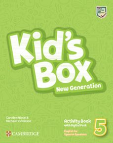 kid s box new generation level 5 activity book with home booklet and digital pack english for spanish speakers-9788413225210