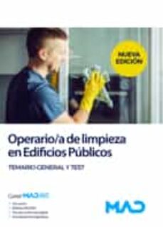 operario/a de limpieza en edificios públicos.-9788414272510