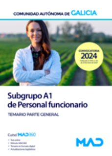 subgrupo a1 de personal funcionario. comunidad autonoma galicia-9788414280010