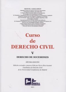 curso de derecho civil, v (10ª ed.)-9788415276210