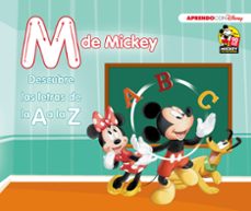 m de mickey (descubre las letras de la a a la z con disney)-9788416931910