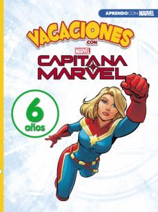 vacaciones con capitana marvel: 6 años (aprendo con marvel)-9788417630010