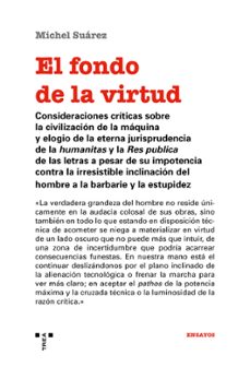 el fondo de la virtud-michel d. suarez sian-9788417767310
