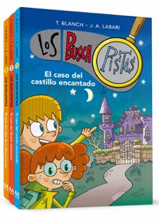 pack buscapistas (contiene: el caso del castillo encantado; el caso del librero misterioso; el caso del robo de la mona louisa)-teresa blanch-9788418318610