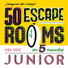 50 escape rooms en 5 minutos junior-9788419466310