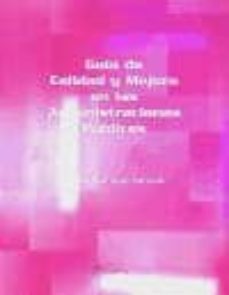 guia de calidad y mejora en las administraciones publicas-tomas rodriguez garraza-9788423528110