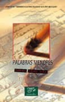 palabras menores-carmen gomez ojeda-9788423657810