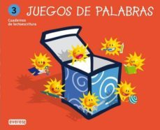 juegos de palabras 3 (cuadernos de lectoescritura)-neus escudero i angles-roser genover i huguet-9788424182410