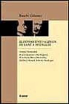 el pensamiento aleman de kant a heidegger (t. 3)-eusebi colomer-9788425415210