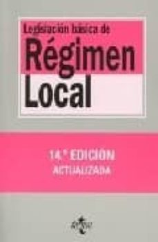 legislacion basica de regimen local (14ª ed.)-9788430943210