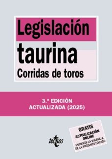 legislacion taurina (3ª ed.)-9788430993710