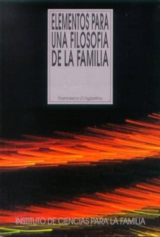 elementos para una filosofia de la familia-9788432128110