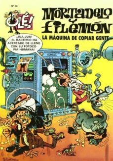 la maquina de copiar gente (ole! mortadelo 36)-francisco ibañez-9788440641410