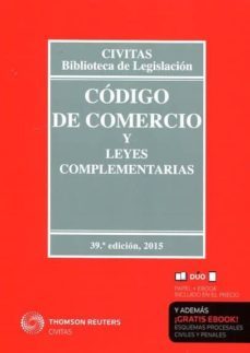 codigo de comercio y leyes complementarias (39ª ed.) (duo)-9788447051410