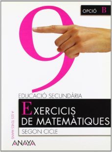 matematicas 4º educacion secundaria exercicis de matematiques 9 /illes balears  catalan-9788466725910