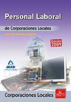 personal laboral de corporaciones locales. test del temario gener al-9788467631210