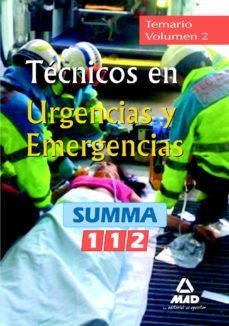 tecnicos en urgencias y emergencias del summa 112 (vol. ii) comun idad de madrid-9788467632910