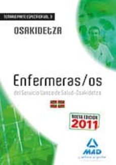 enfermeras/os del servicio vasco de salud-osakidetza temario part e especifica iii-9788467669510