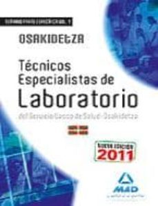 tecnicos especialistas de laboratorio del servicio vasco de salud osakidetza.temario volumen i-9788467671810